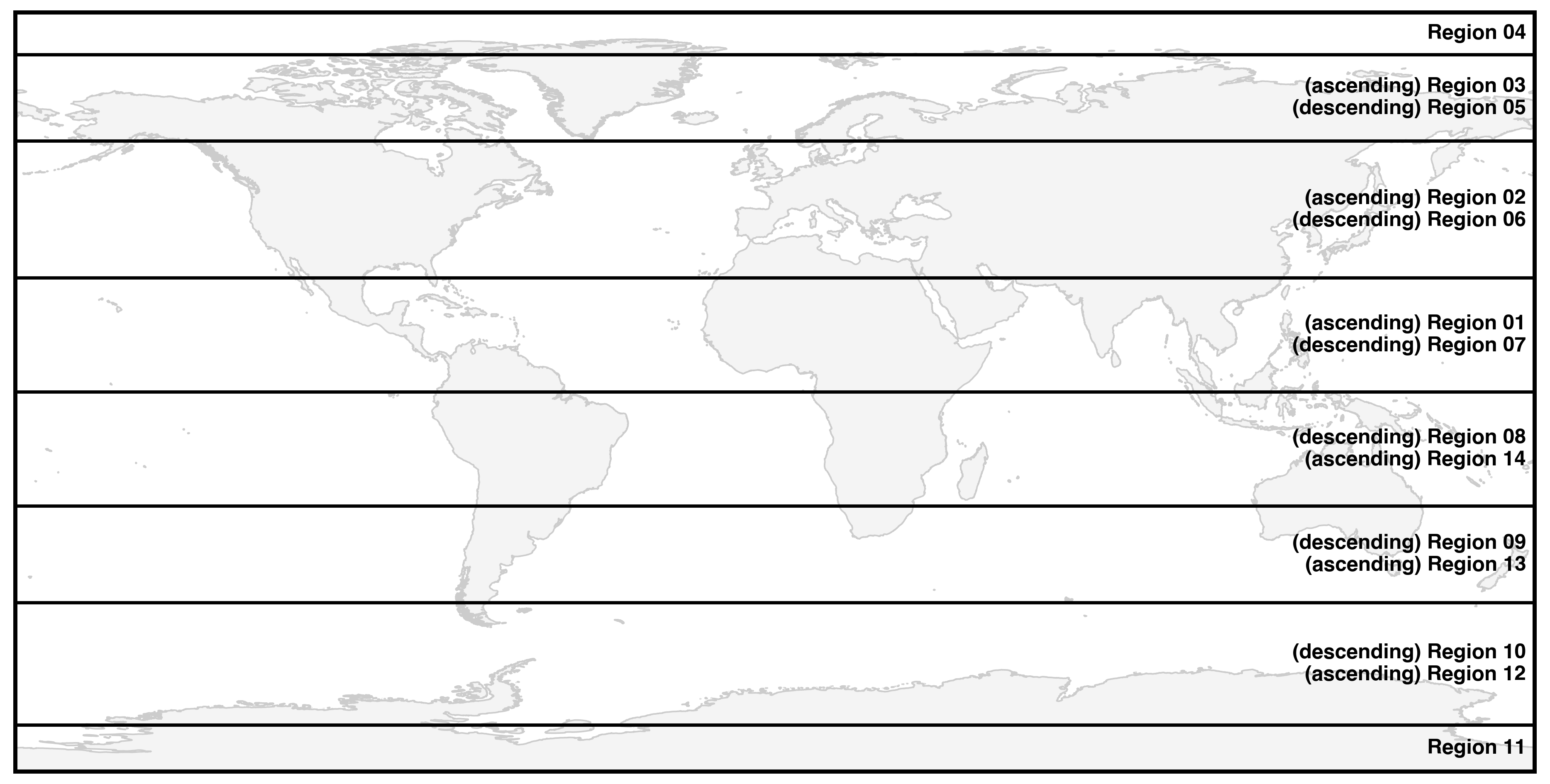 ICESat-2 global granules